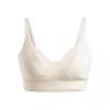 Sutien de alaptare fara armatura cu bretele reglabile - Essential - Ecru - Mama Hangs