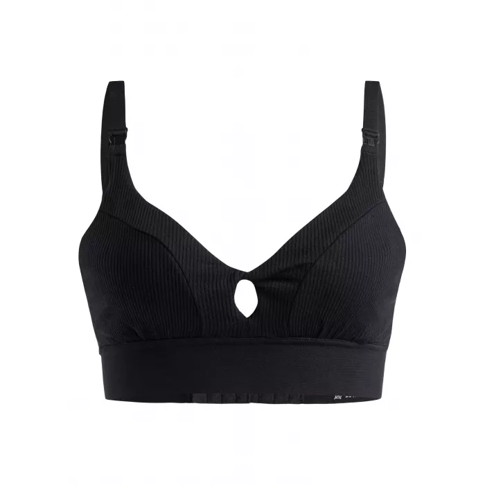 Sutien de alaptare fara armatura - Mama Glow - Black - Mama Hangs