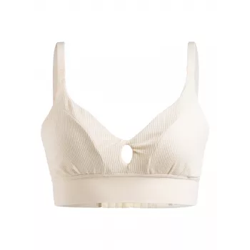 Sutien de alaptare fara armatura - Mama Glow - Ecru - Mama Hangs