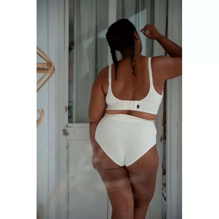 Sutien de alaptare fara armatura - Mama Glow - Ecru - Mama Hangs