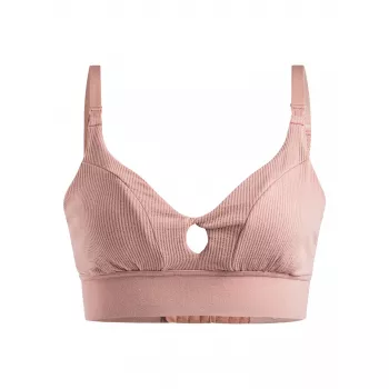 Sutien de alaptare fara armatura - Mama Glow - Terracotta - Mama Hangs