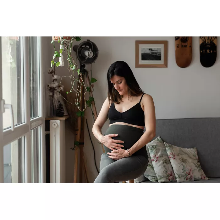 Burtiera pentru sarcina si contact piele pe piele - From Bump To Baby - Olive - Mama Hangs