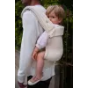 Marsupiu ergonomic structurat - Carry & Bloom - Ecru Palms Jacquard - Mama Hangs