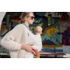 Sistem de purtare tip pouch - Carry & Pack - Ecru - Mama Hangs