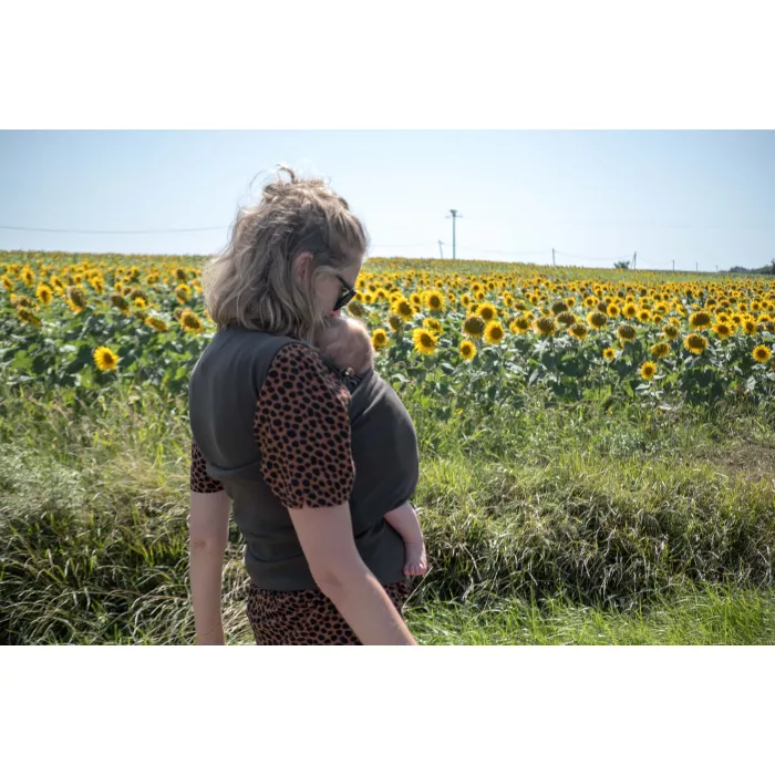 Sistem de purtare tip pouch - Carry & Pack - Olive - Mama Hangs