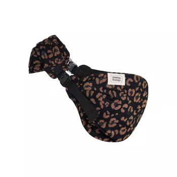 Marsupiu de sold - Carry & Walk - Black Leo - Mama Hangs
