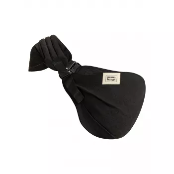 Marsupiu de sold - Carry & Walk - Black Palms Jacquard - Mama Hangs
