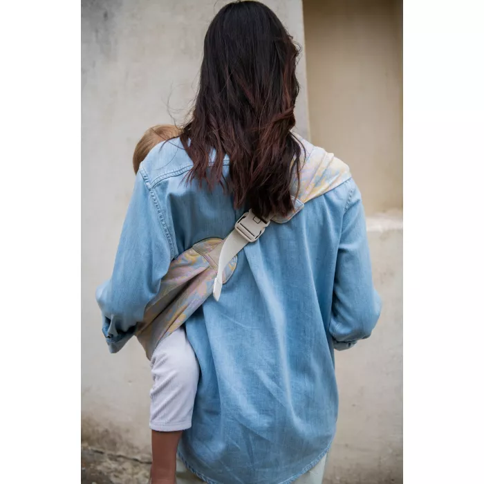 Marsupiu de sold - Carry & Walk - Pastel Flowers - Mama Hangs
