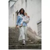 Marsupiu de sold - Carry & Walk - Pastel Flowers - Mama Hangs