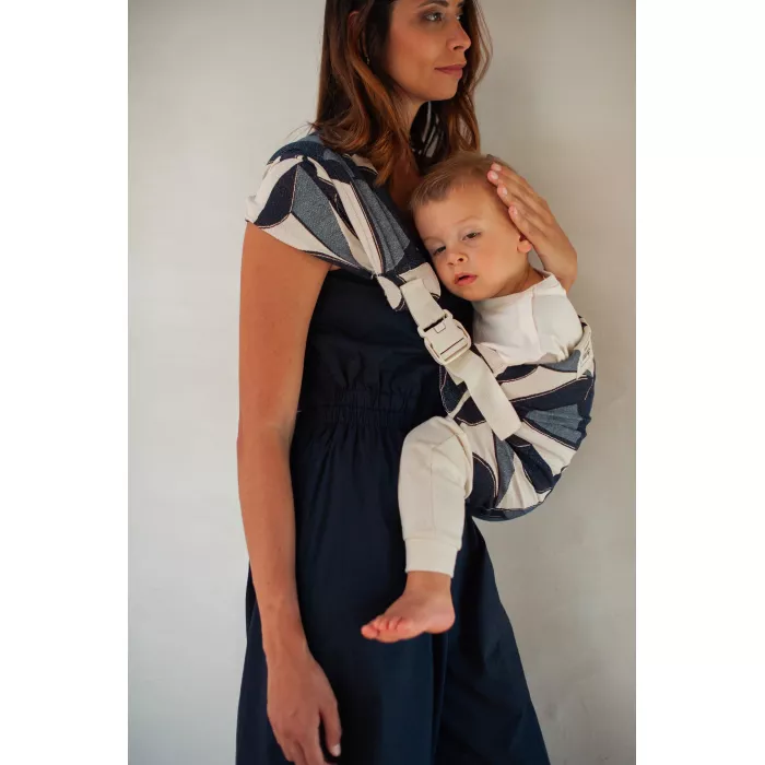 Marsupiu de sold - Carry & Walk - Indigo - Mama Hangs
