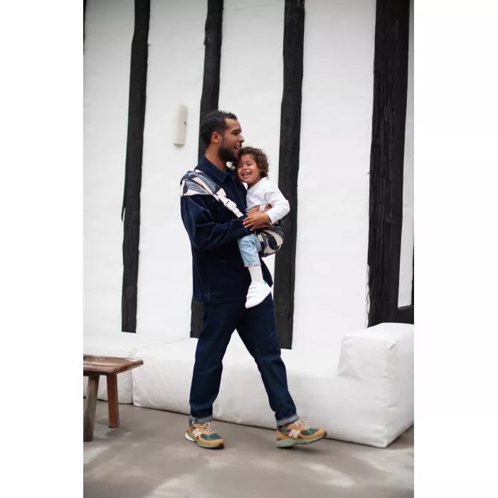 Marsupiu de sold - Carry & Walk - Indigo - Mama Hangs