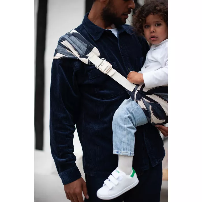 Marsupiu de sold - Carry & Walk - Indigo - Mama Hangs