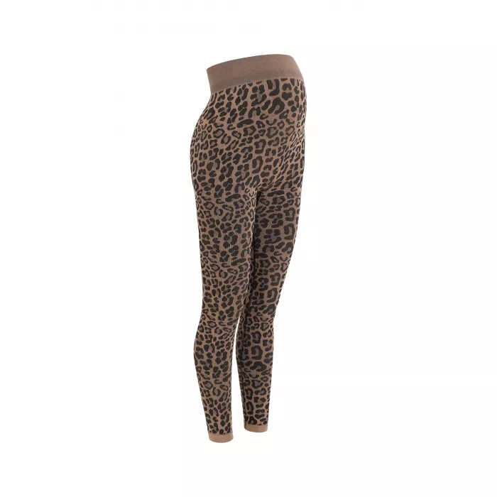 Colanti fara cusaturi pentru sarcina - Mama Flow Leopard - Leo - Mama Hangs