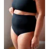 Chilot cu talie inalta fara cusaturi pentru sarcina si postpartum - High Waist Everyday - Black - Mama Hangs