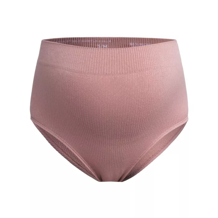 Chilot cu talie inalta fara cusaturi pentru sarcina si postpartum - High Waist Everyday - Terracotta - Mama Hangs