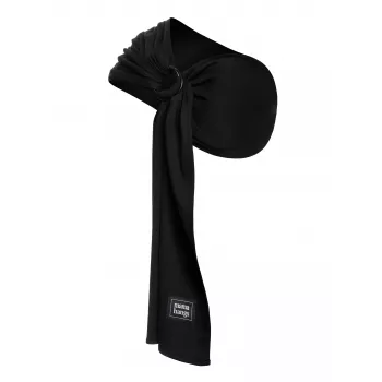 Sistem de purtare cu inele - Ring Sling - Black / Black Rings - Mama Hangs
