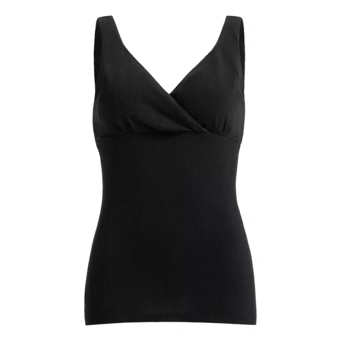 Top de alaptare absorbant si impermeabil - Day N' Night 2.0 - Black - Mama Hangs