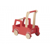 Carucior din lemn cu depozitare - masina de pompieri - gama LINE - Moover Toys Carucior din lemn cu depozitare - masina de pompieri - gama LINE - Moover Toys