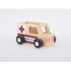Masinuta din lemn - ambulanta - Moover Toys Masinuta din lemn - ambulanta - Moover Toys