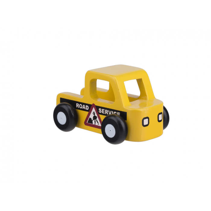 Masinuta din lemn - mentenanta drumuri - Moover Toys Masinuta din lemn - mentenanta drumuri - Moover Toys