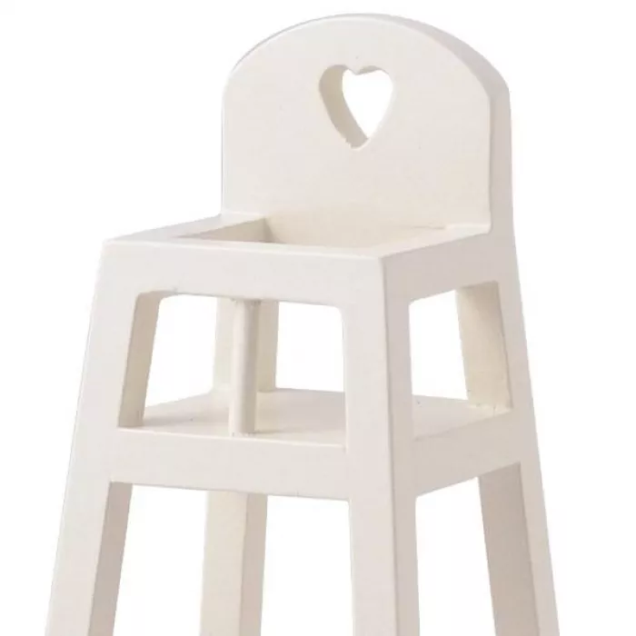 Accesorii pentru casuta de papusi - Scaun de masa din lemn - Maileg