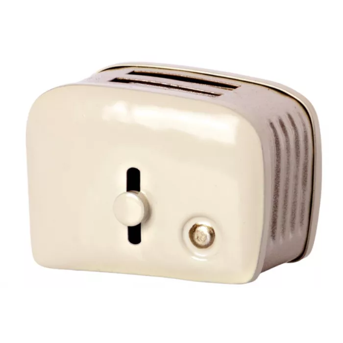 Accesorii pentru casuta de papusi - Toaster - Alb - Maileg