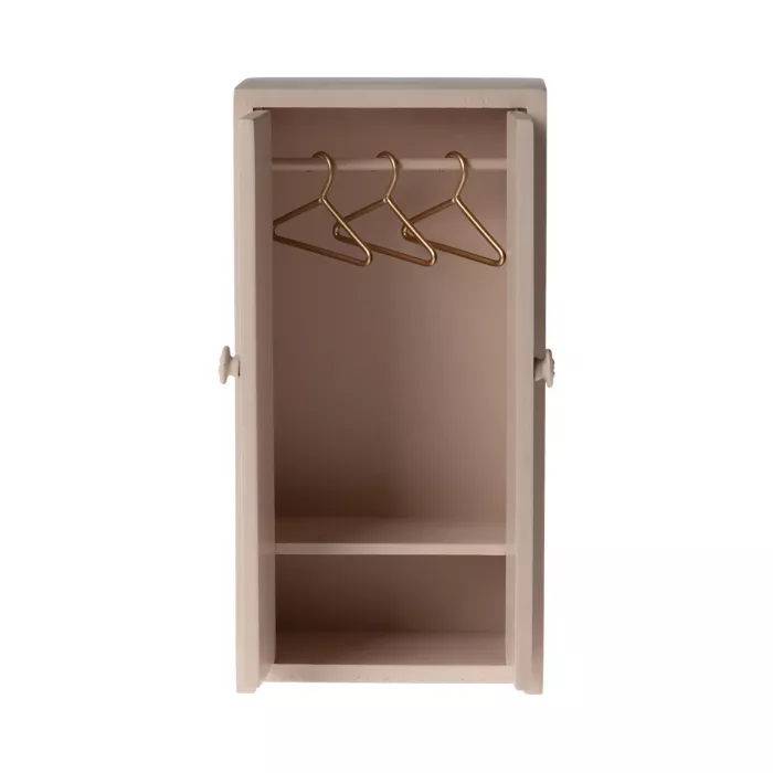 Accesorii pentru casuta de papusi - Dulap - Light Rose - Maileg
