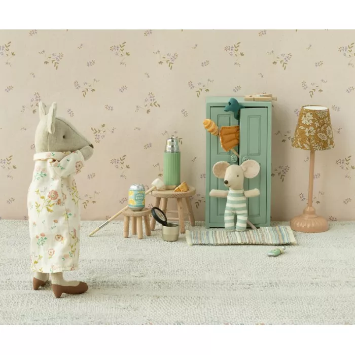 Accesorii pentru casuta de papusi - Dulap - Light Rose - Maileg