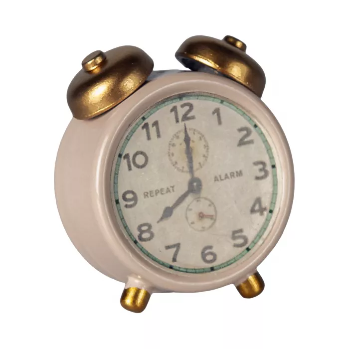 Accesorii pentru casuta de papusi - Ceas cu alarma - Powder - Maileg