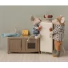 Accesorii pentru casuta de papusi - Frigider - OFF WHITE - Maileg