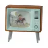 Televizor miniatureal din lemn pentru căsuța de șoareci - Maileg