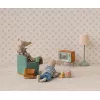 Televizor miniatureal din lemn pentru căsuța de șoareci - Maileg