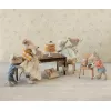 Set miniatureal tort și suport pentru căsuța de șoareci - Maileg