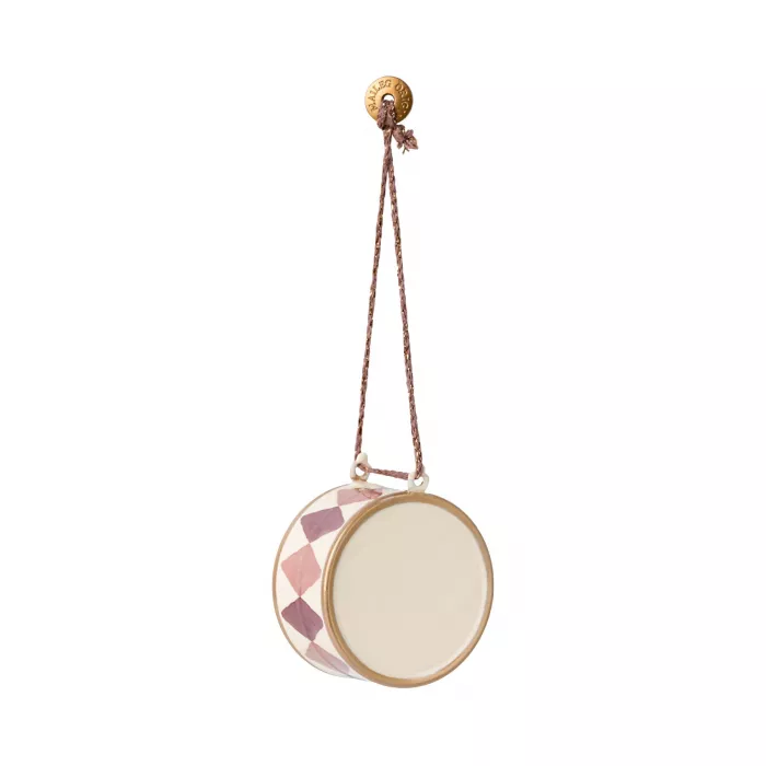 Accesorii pentru Craciun - Ornament metalic - Toba mare - Maileg