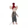 Jucarie textila - CHRISTMAS MOUSE - BIG BROTHER - Maileg