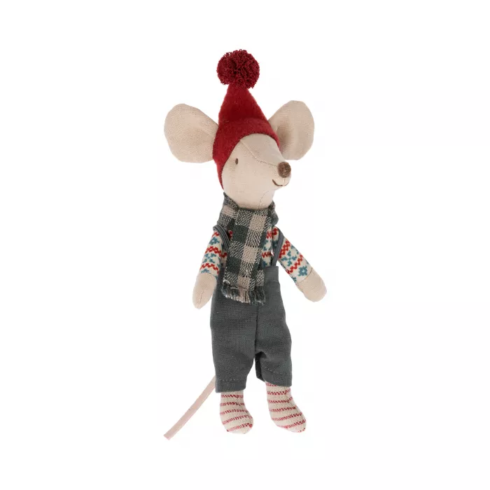 Jucarie textila - CHRISTMAS MOUSE - BIG BROTHER - Maileg