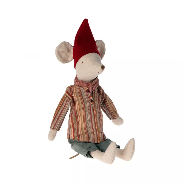 Jucarie textila - CHRISTMAS MOUSE - MEDIUM BOY - Maileg