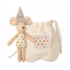 Jucarie textila - TOOTH FAIRY MOUSE IN MATCHBOX - LITTLE SISTER - Maileg