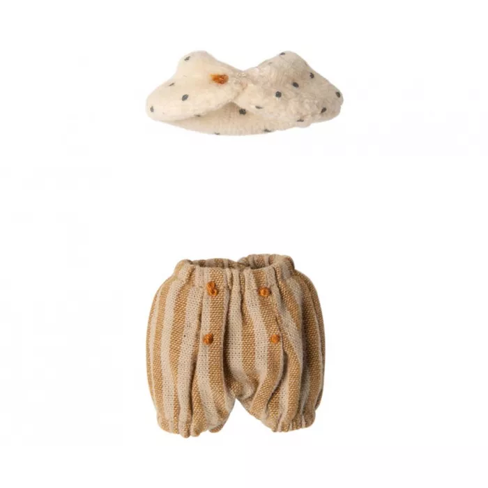Jucarie textila - PRINCE MOUSE - BIG BROTHER - Ocher - Maileg