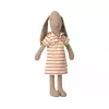 Jucarie textila - BUNNY SIZE 2 - STRIPED DRESS - Maileg