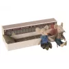 Jucarie textila - GRANDMA & GRANDPA MICE IN MATCHBOX - Maileg
