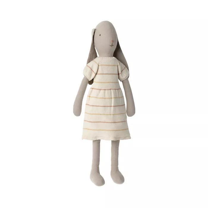 Jucarie textila - BUNNY SIZE 4 - Knitted Dress - Maileg