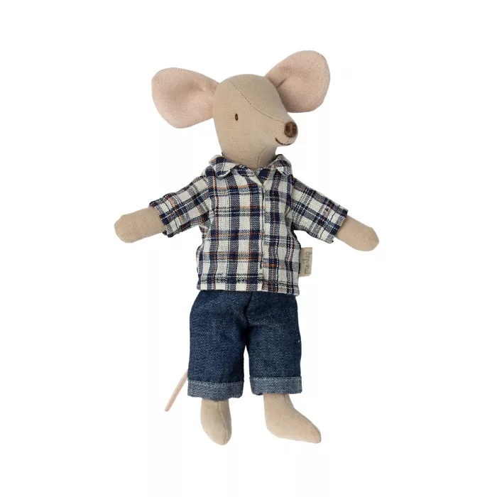 Jucarie textila - DAD MOUSE - Maileg