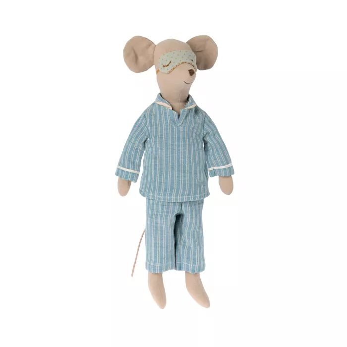 Jucarie textila - Mouse MAXI - Pyjamas - Maileg