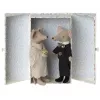 Jucarie textila - Wedding mice couple in box - Maileg 