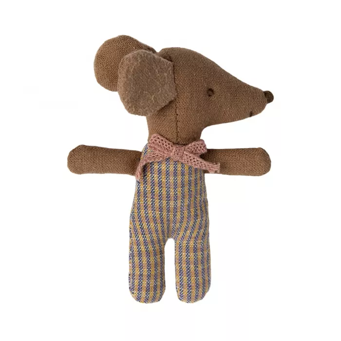 Jucarie textila - Sleepy/wakey baby mouse - Rose - Maileg