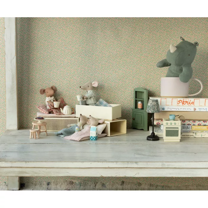 Jucarie textila -  LITTLE SISTER - MOUSE IN MATCHBOX - Maileg