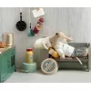 Miniaturi pentru casuta de papusi - CHEF MOUSE with soup pot and spoon - Big Brother - Maileg