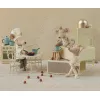 Miniaturi pentru casuta de papusi - CHEF MOUSE with soup pot and spoon - Big Brother - Maileg