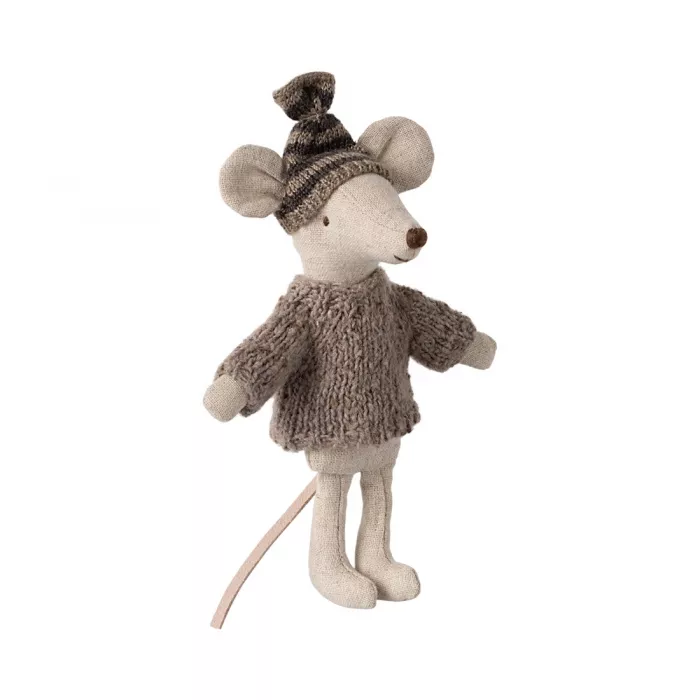 Accesorii - Knitted sweater and hat - Big brother - Maileg